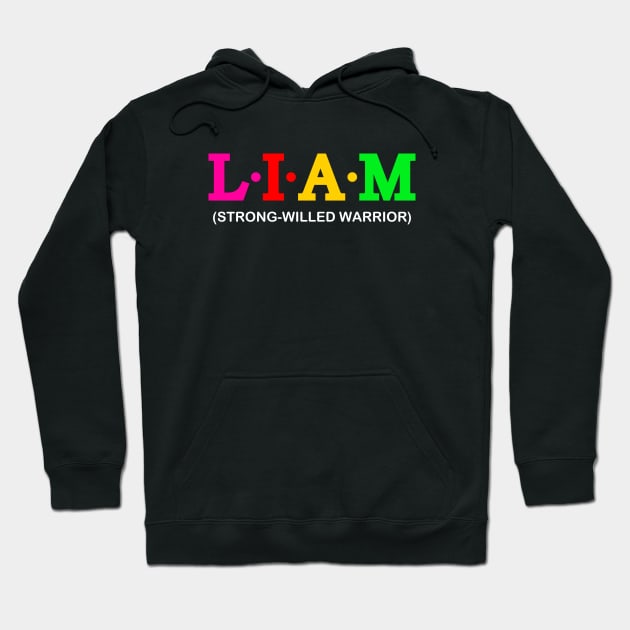 Liam  - Strong-willed Warrior. Hoodie by Koolstudio